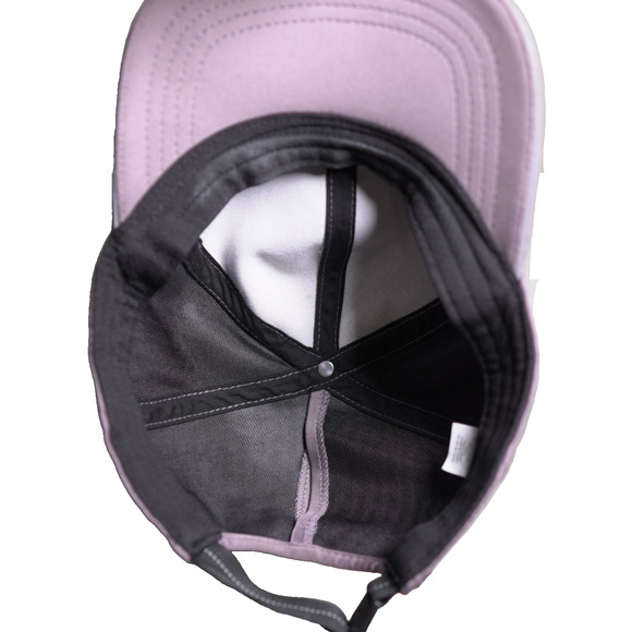 Athletic Works Women’s Ponytail Baseball Cap Pastel Purple Nylon Strapback OSFM - Picture 8 of 9